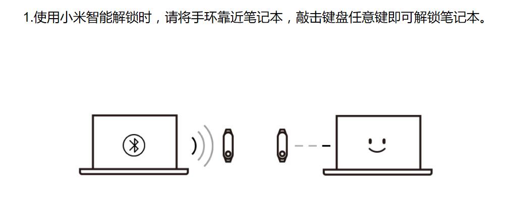万众期待的小米笔记本使用手环解锁完全教程 第三方仍不能用