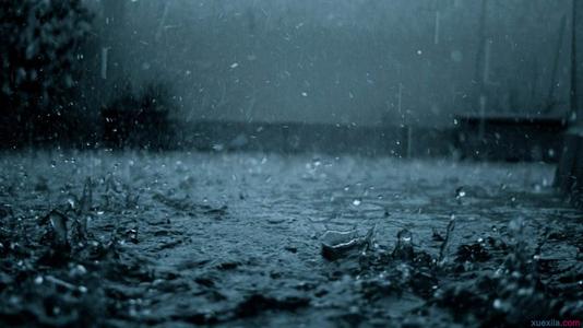 长期下雨的谚语