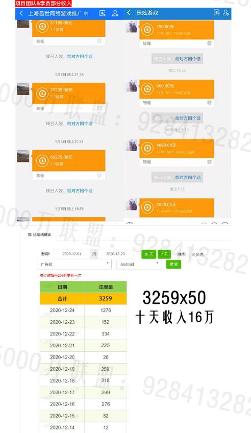 5000万联盟：游戏托推广项目，无门槛盈利迅速，操作每天1000+收入【视频教程】 配图