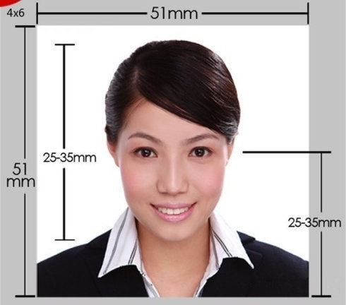 2017年世界各国签证照片尺寸大全！