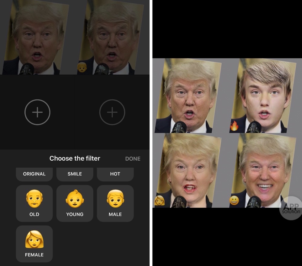 FaceApp : 朋友圈都在玩的变脸 App，让我笑疯了！iOS