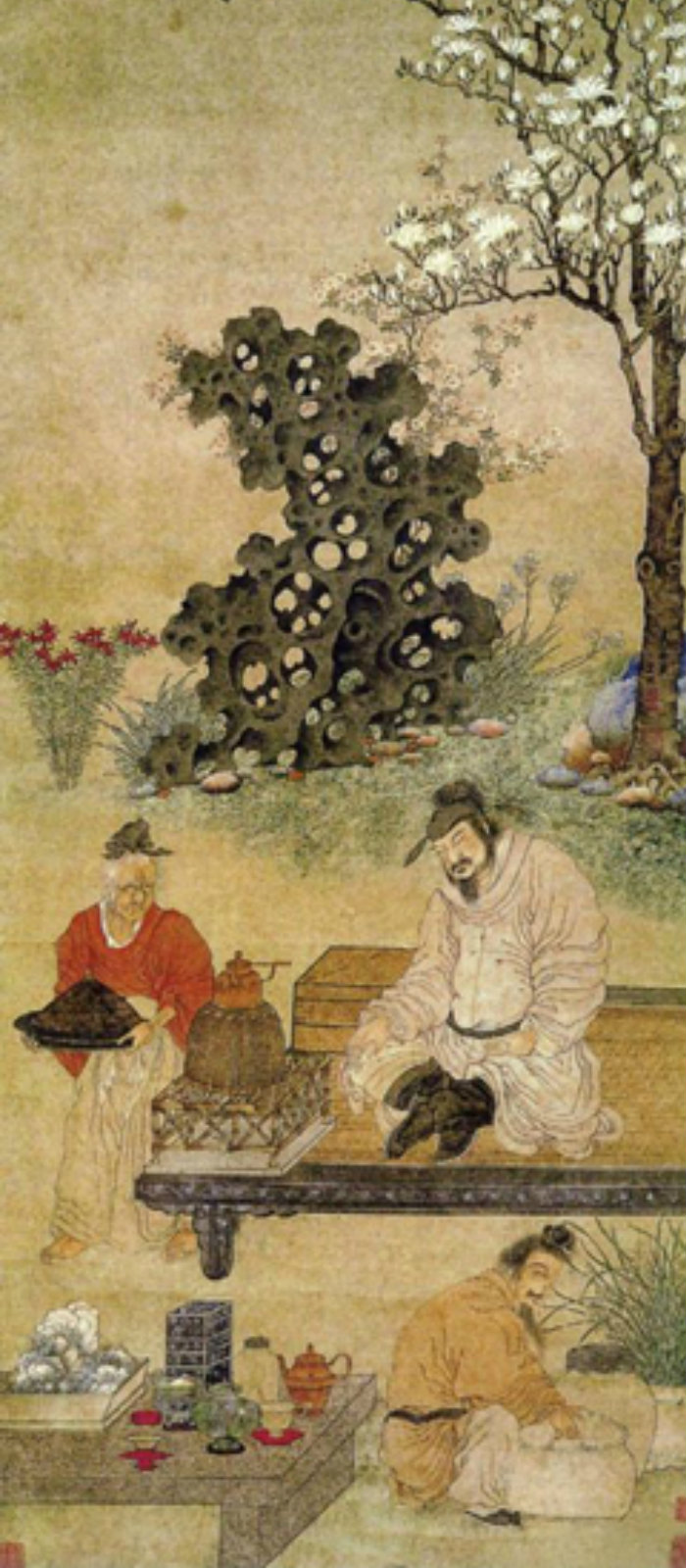 读茶画：绘制《煮茶画》的随性艺术家 - 标件库