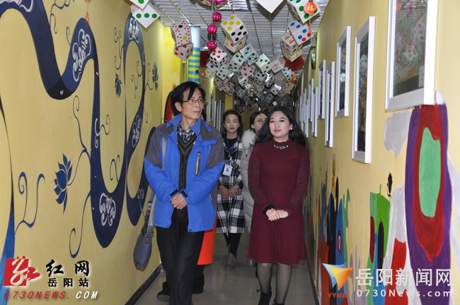 知名美术教育专家黎丹为岳阳七彩艺校把脉