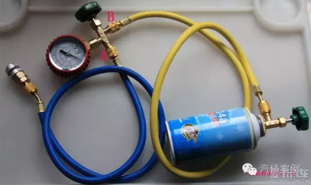 汽车空调怎么加氟,看完自己操作省几百大洋