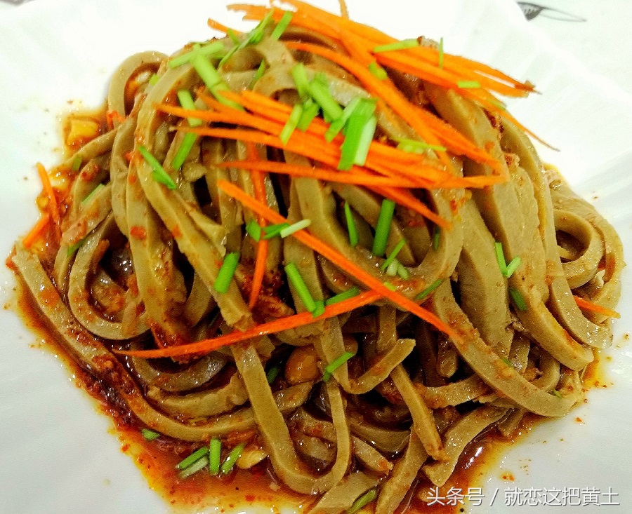 莜面凉皮,简单易学,健康美味!