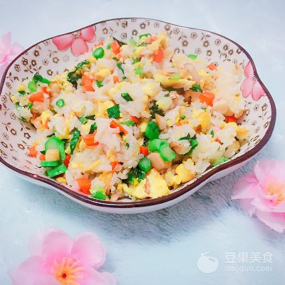 试管宝宝版甜甜圈蛋炒饭