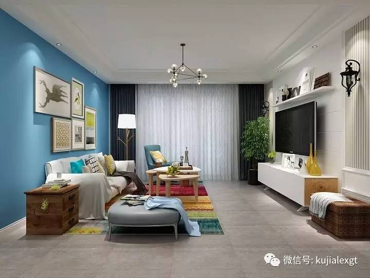 蓝色+黄色，室内家居中怎么配才好看？｜色彩辑