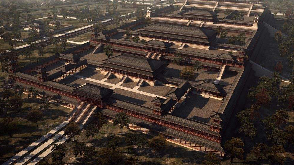 未央宫比故宫大多少未央宫的建筑特点