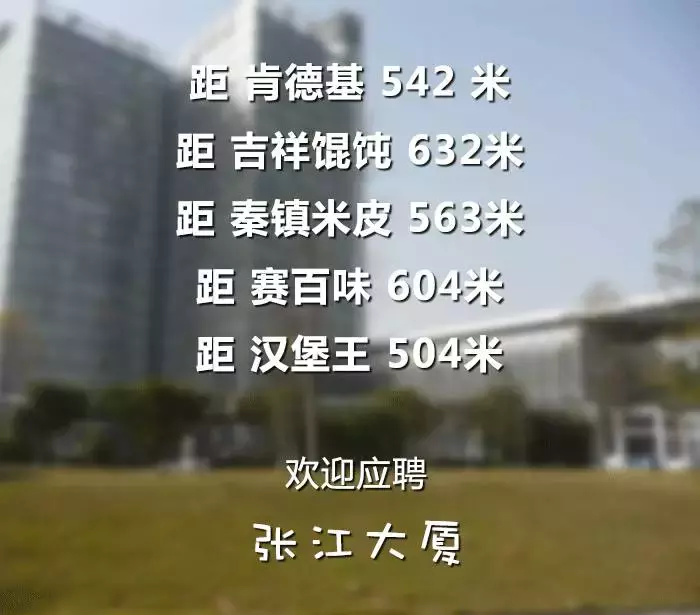 上海中山公园招聘（上海Top50办公楼吃货招聘启事）