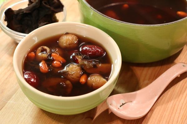 黑木耳红枣汤,黑木耳红枣汤的功效