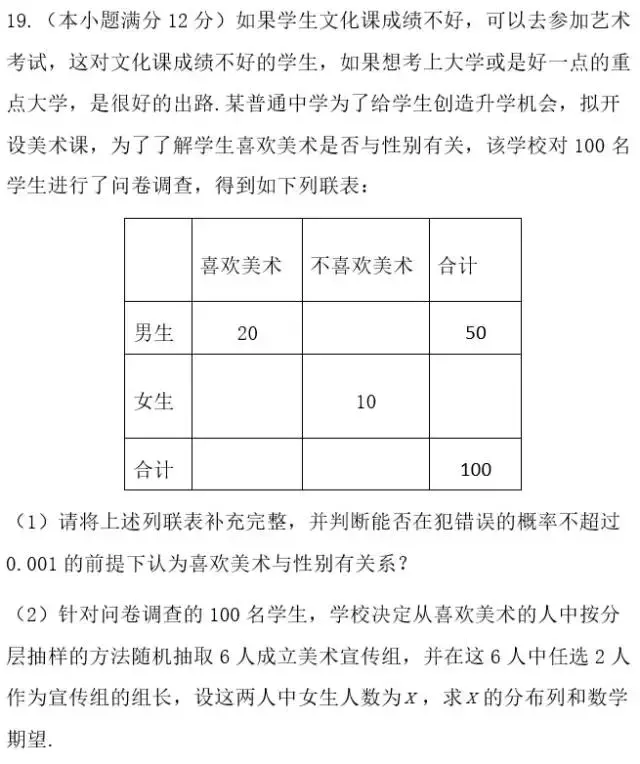 免费优质资料：2017年全国高考大联考数学试卷及答案