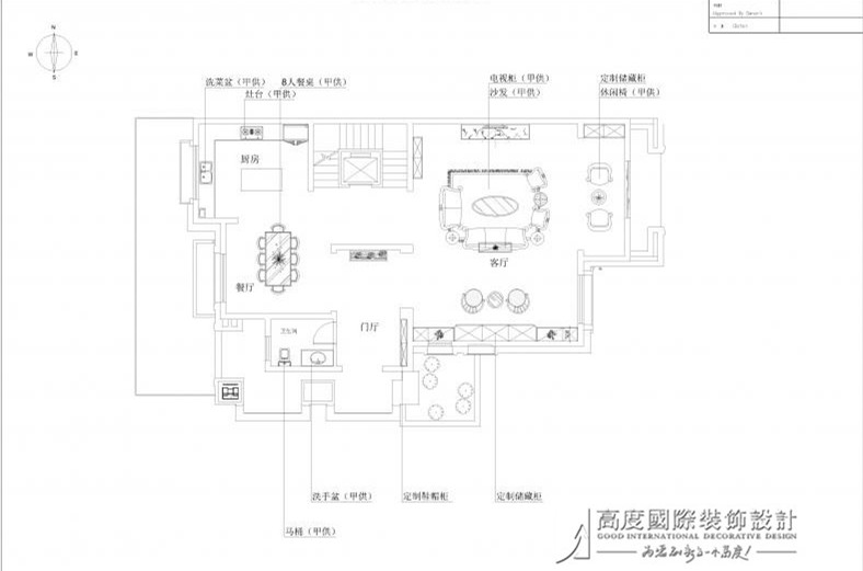 杭州别墅装修设计：演绎欧式奢华宫廷梦境