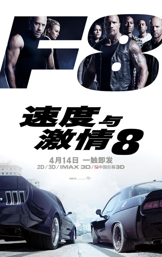 速度与激情8演员介绍