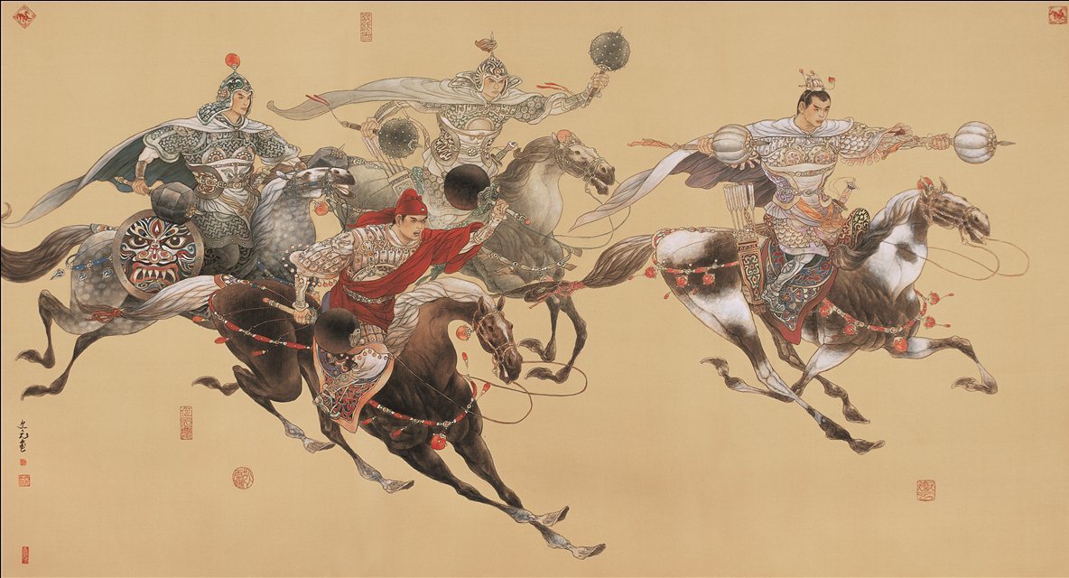 金戈铁马,气吞万里如虎,这画风;如你所愿