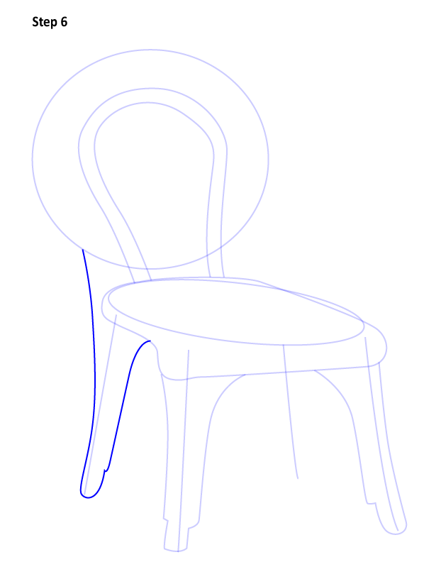创意椅子简笔画 画法图片