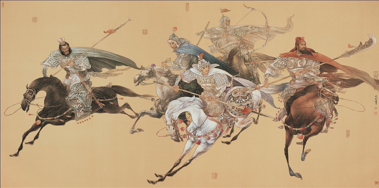 金戈铁马,气吞万里如虎,这画风;如你所愿