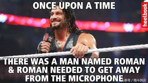 WWE嘘声最高的正派，罗曼大帝是自己努力，还是靠巨石强森？
