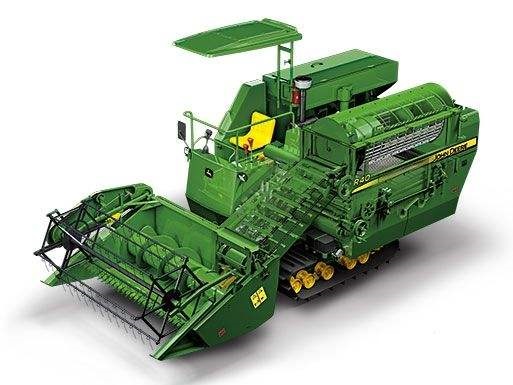 联合收割机构成和工作原理