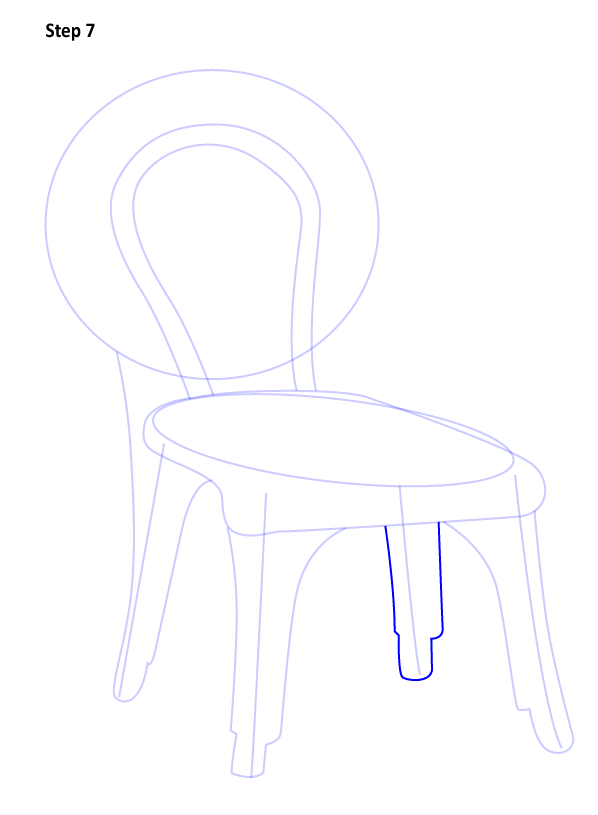 简笔画之老板椅的画法