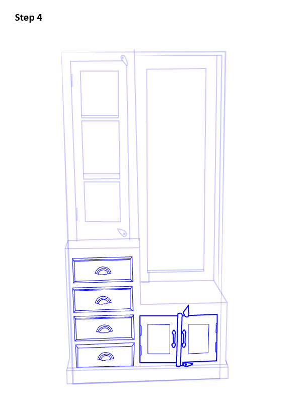 简笔画之老板椅的画法