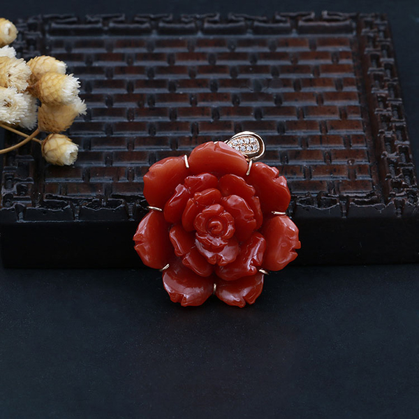 看红珊瑚的历史——珊瑚文化(上)(珠子表面坑坑洼洼)-老玛瑙