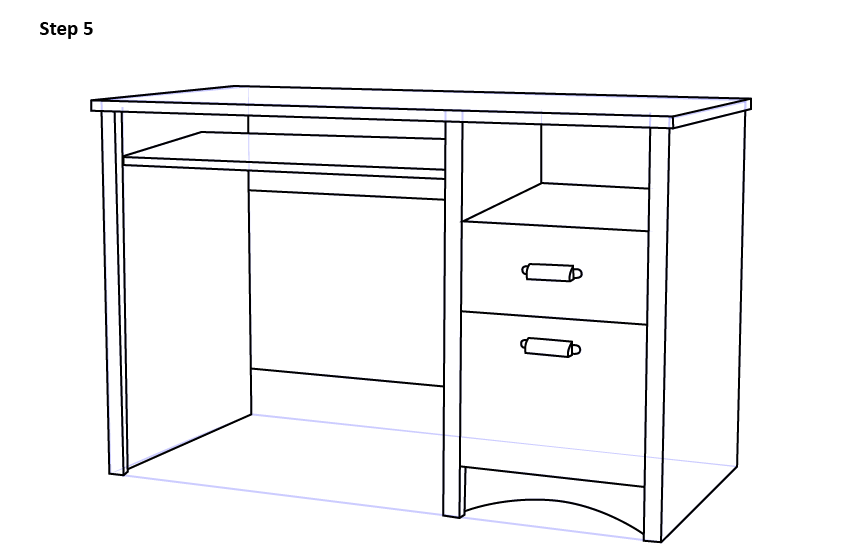 简笔画之老板椅的画法