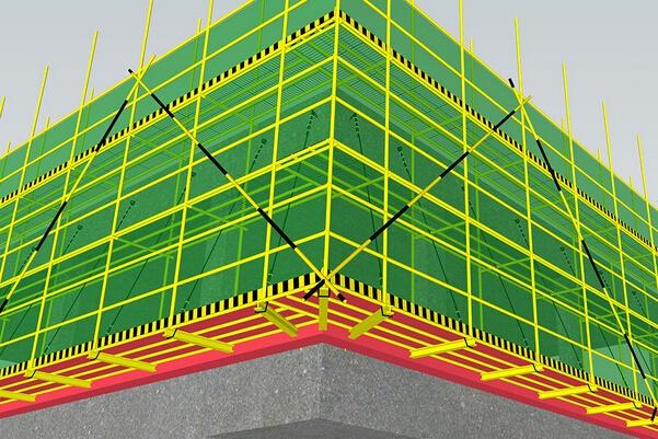 悬挑式脚手架安全搭设施工要点