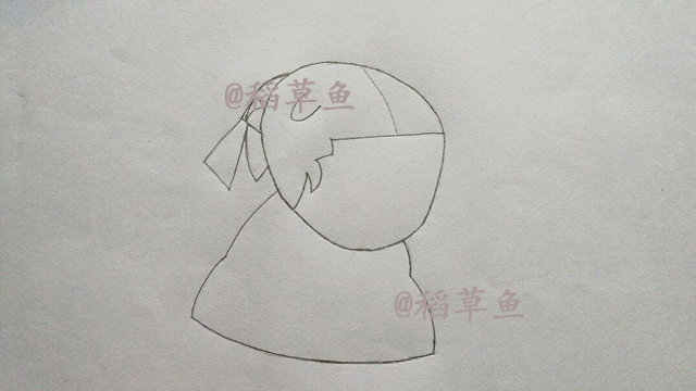 简笔画教你画Q版胖长今 画这么胖长今看了要气炸 过程简单好学