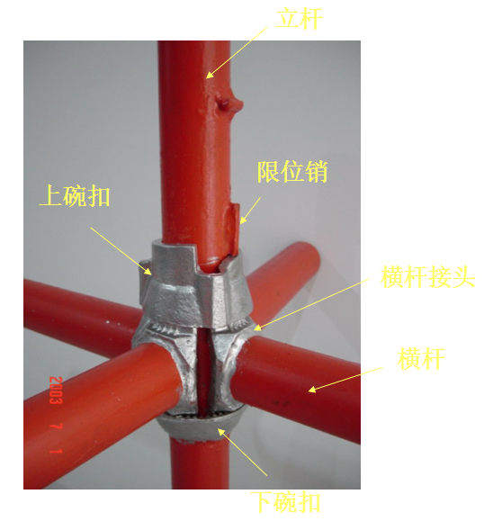 碗扣式脚手架的基本构造 - 标件库