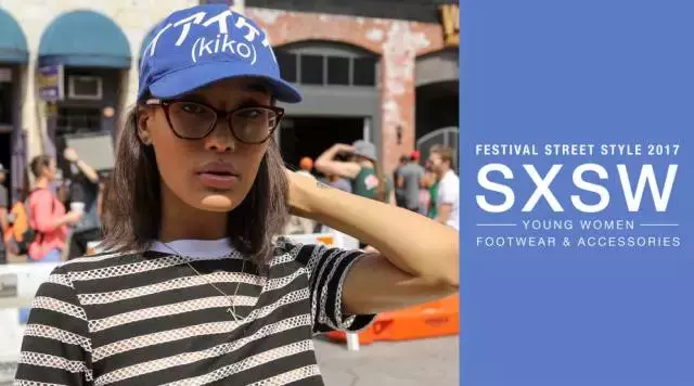 时尚街拍｜2017SXSW艺术节街拍：女士鞋品 & 配饰