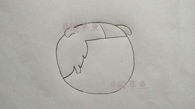 简笔画教你画Q版胖长今 画这么胖长今看了要气炸 过程简单好学