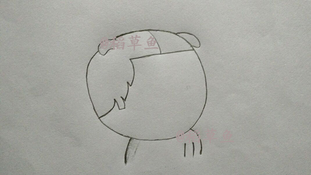 简笔画教你画Q版胖长今 画这么胖长今看了要气炸 过程简单好学