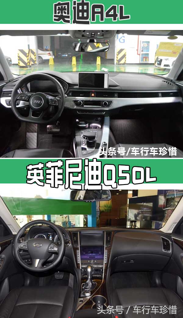预算38万，订奥迪A4L Plus运动还是Q50L豪华？