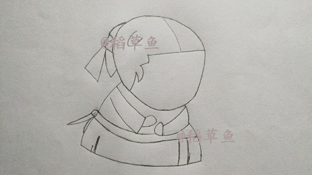 简笔画教你画Q版胖长今 画这么胖长今看了要气炸 过程简单好学
