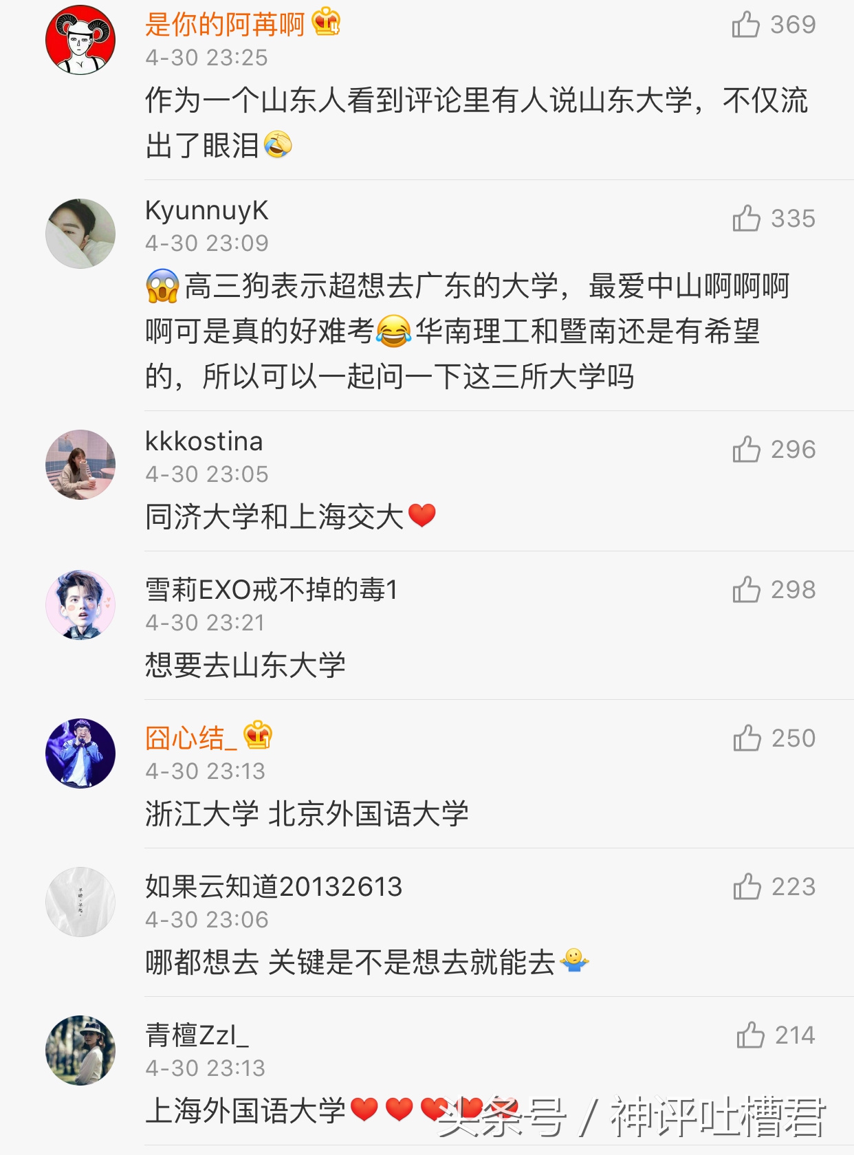 你最想去的大学是哪个？网友：汉东大学 校训：胜天半子！