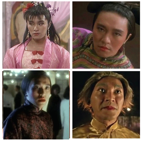 温婉，娇憨，挑逗，狂放，男演员穿起女装也是各有各的味道！