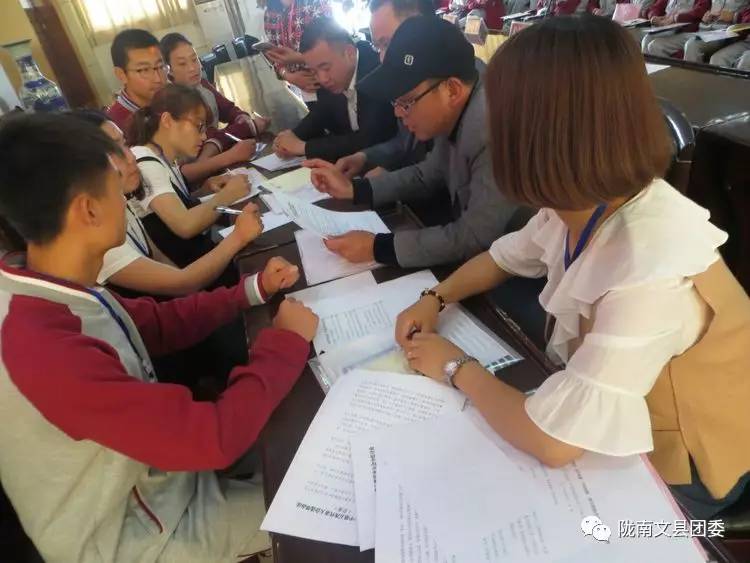 共青团文县一中第五次代表大会胜利召开