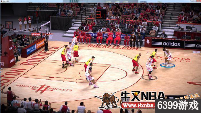 NBA2k14手机版中文补丁(NBA 2K14 电影暗角效果画面补丁)