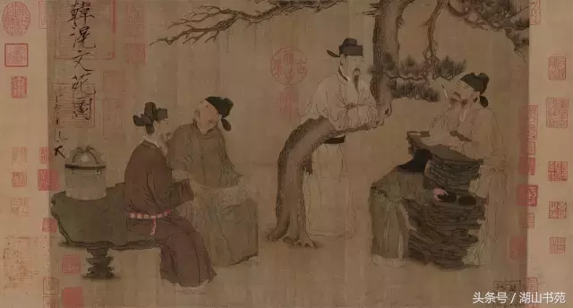 今宵酒醒何处？杨柳岸，晓风残月