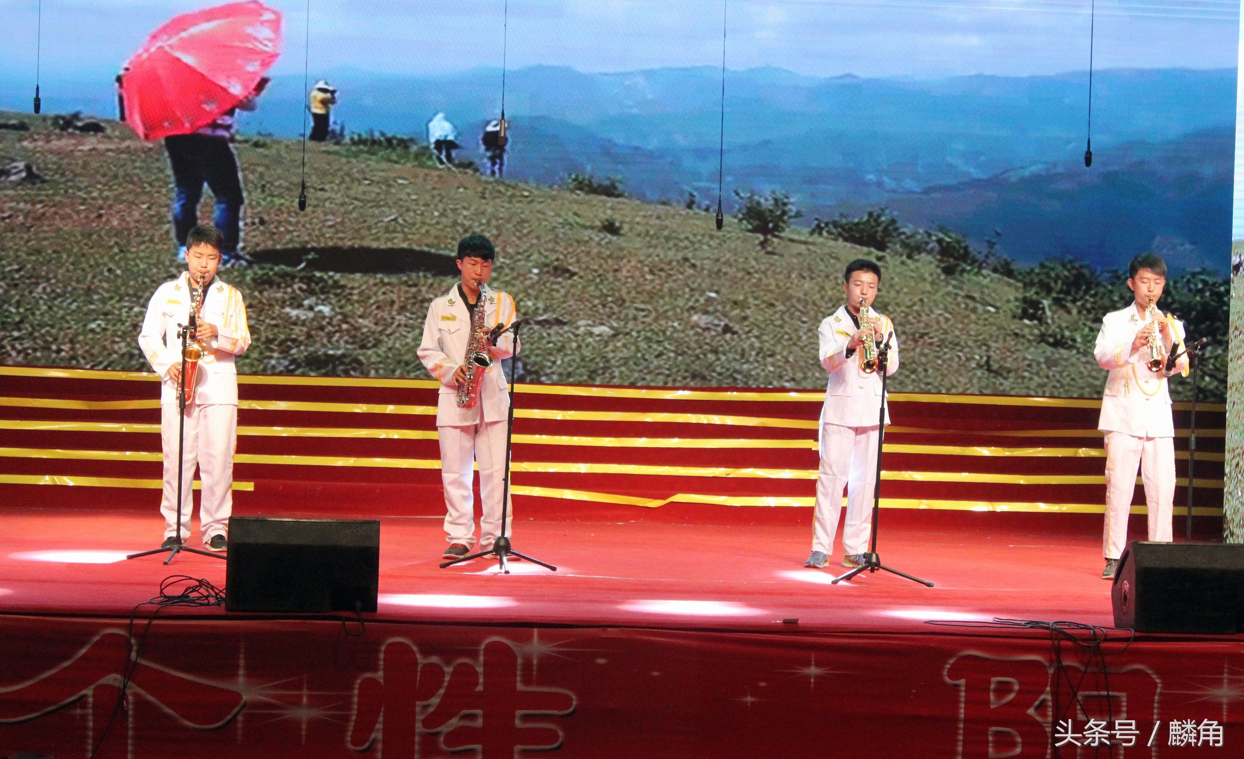 自信！面对高考会宁一中师生用艺术的形式淡定面对