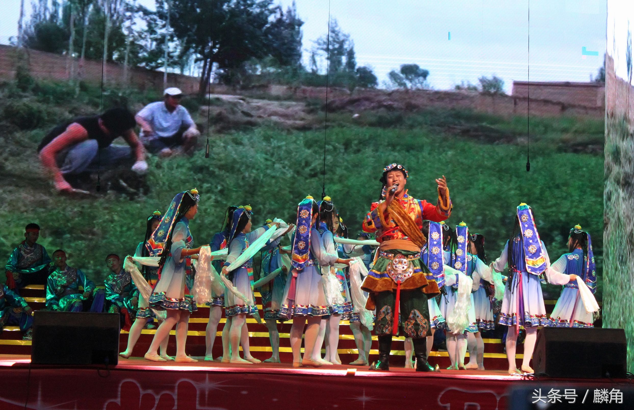 自信！面对高考会宁一中师生用艺术的形式淡定面对