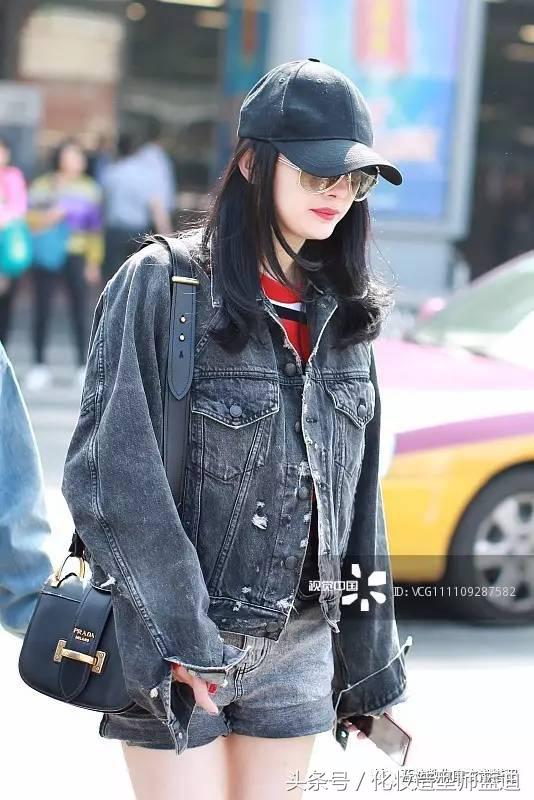 明星私服｜杨幂&马思纯&袁姗姗机场私服，时尚街拍搭配