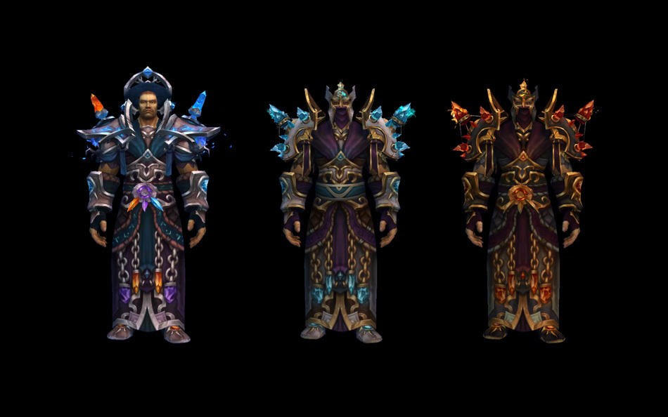 魔兽玩家整理魔兽世界历代套装掉落兑换预览