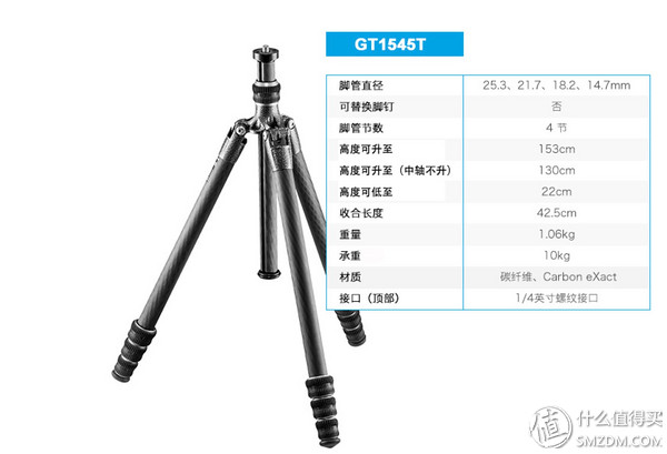 三只脚架必捷信：捷信GT1545T三脚架+雅佳ARCA P0 801214云台开箱