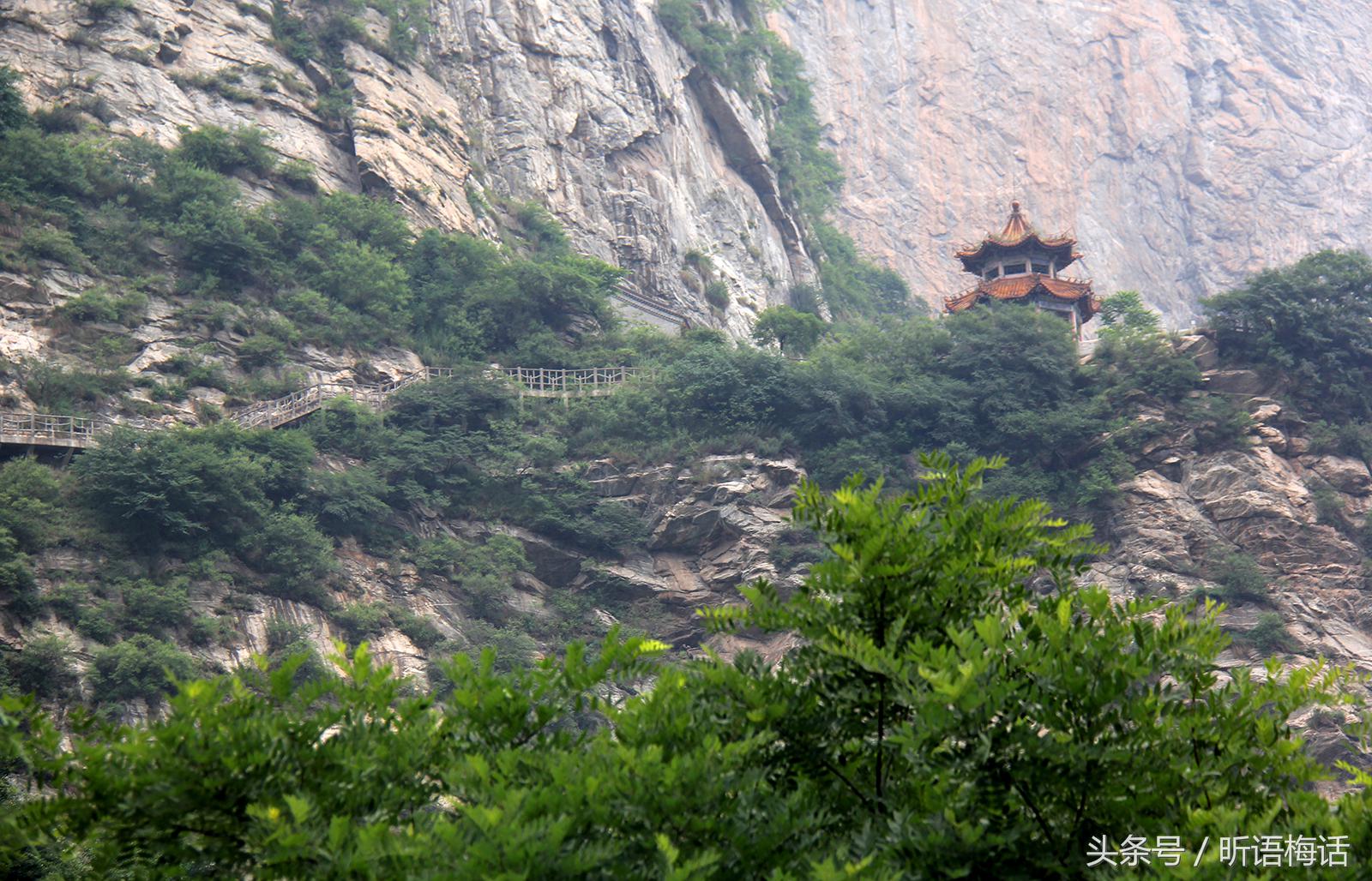 少华山石门峡景区图片