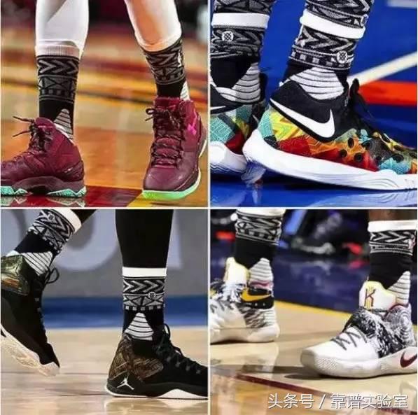 nba球员袜子哪里买(NBA球星上脚 这是一双有“味道”的袜子)