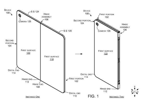 周一快报：微软曝光折叠设备专利苹果新专利定型iPhone8