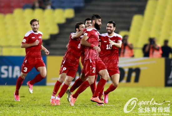 足球12强赛赛程中国和叙利亚比分(补时丢球 痛失胜局 国足2比2战平叙利亚)