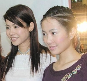 相较于白百何王珞丹这两个长得像的女星，香港娱乐圈这些撞脸明星关系大多都要好，除了最后这两位！