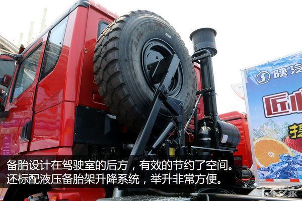 曼技术桥+自动充放气+燃油加热器 陕汽X3000 6×6越野车有多厉害？
